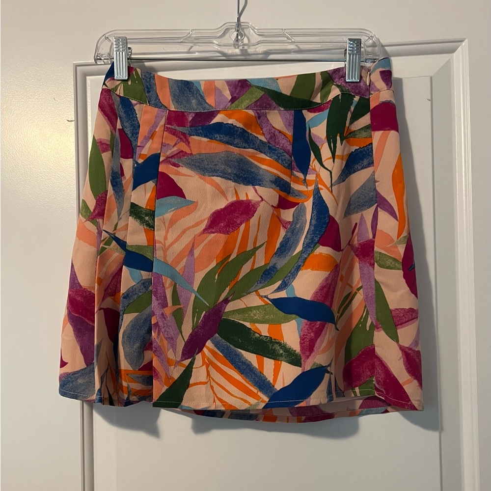 Sage the Label Printed Mini Skirt